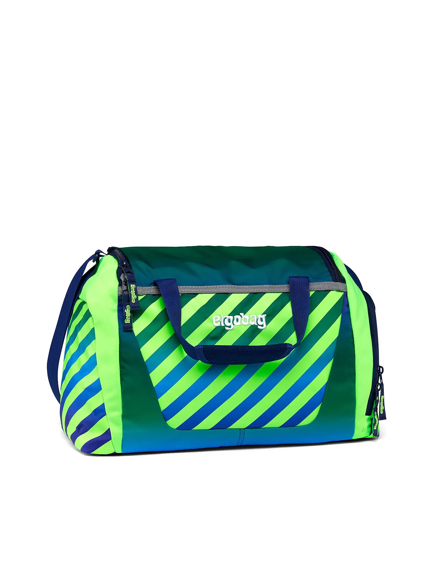 ERGOBAG | Sporttasche KuntBärbuntes Einhorn | hellgrün
